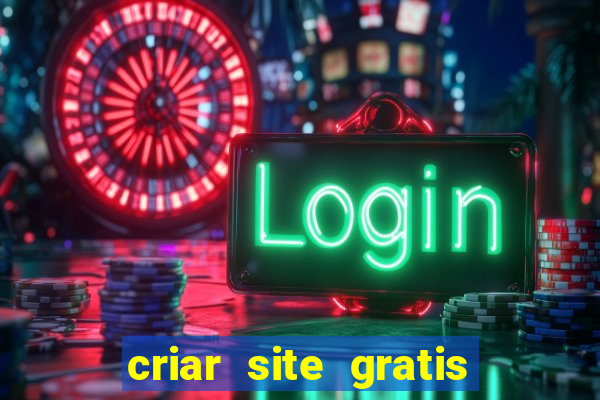 criar site gratis de jogos